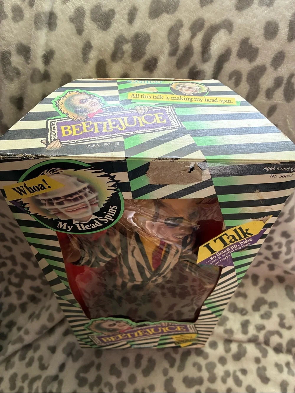 Beetlejuice Vintage Kenner Beetlejuice Talking Figure #30060